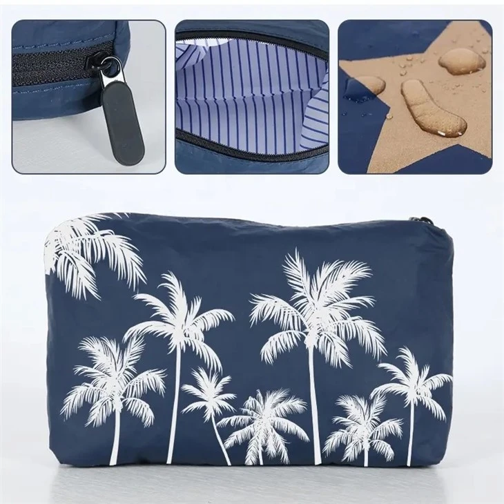 Water Resistant Travel Beach Small Tyvek Makeup Cosmetic Pouch Bag Factory