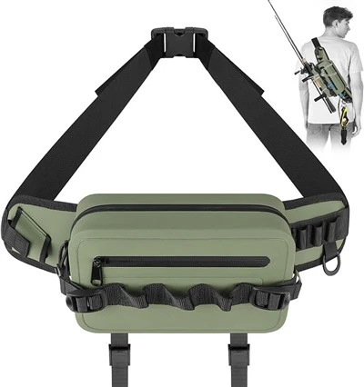 Iascaireacht TPU uiscedhíonach Customizable Mála Waist Pacáiste Fanny